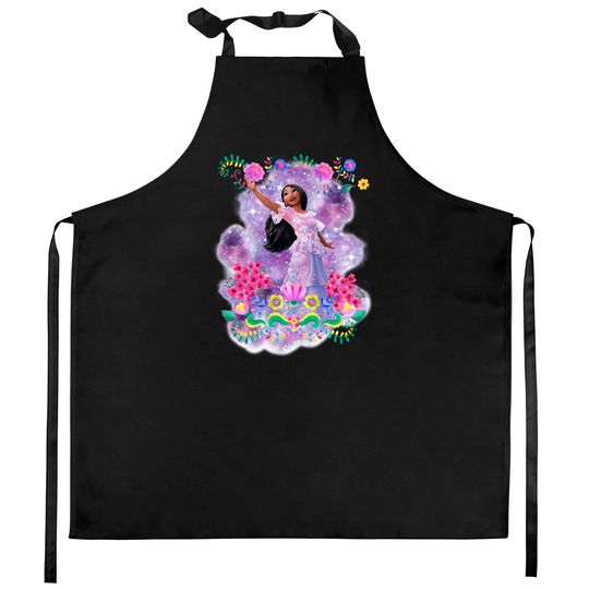 Isabella Encanto Kitchen Aprons, Isabella Encanto Dress, Disney Encanto Kitchen Aprons
