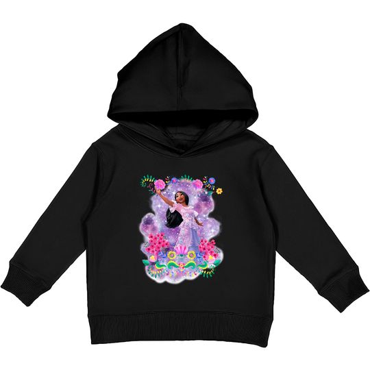 Isabella Encanto Kids Pullover Hoodies, Isabella Encanto Dress, Disney Encanto Kids Pullover Hoodies