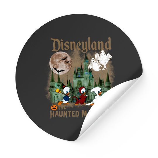Vintage Disneyland Halloween Stickers, Halloween Crewneck Stickers, Mickey Halloween Stickers