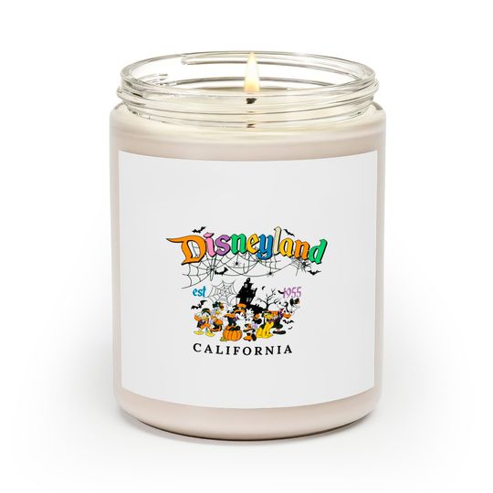 Vintage Disneyland Halloween Comfort Color Scented Candles