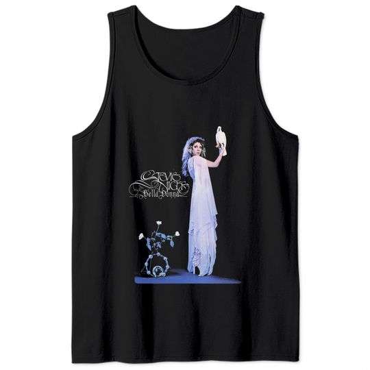 Stevie Nicks Bella Donna Tank Tops - Retro Vintage Boho Hippie