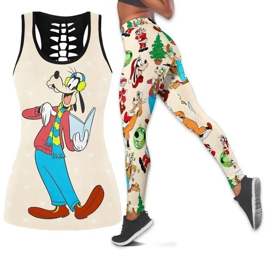 Disney Halloween Hollow Tank Top Legging Sets