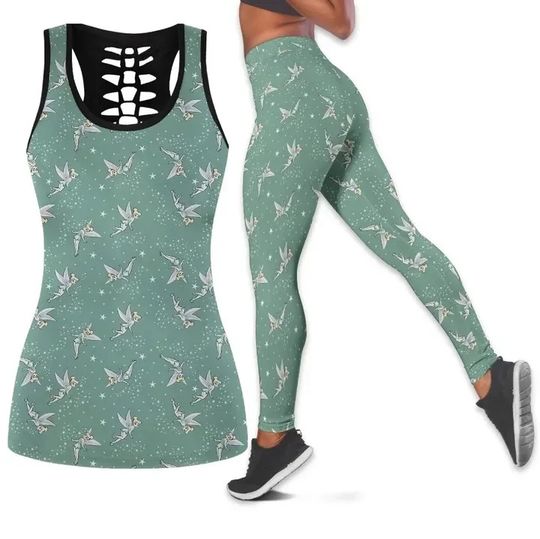 Disney Halloween Hollow Tank Top Legging Sets