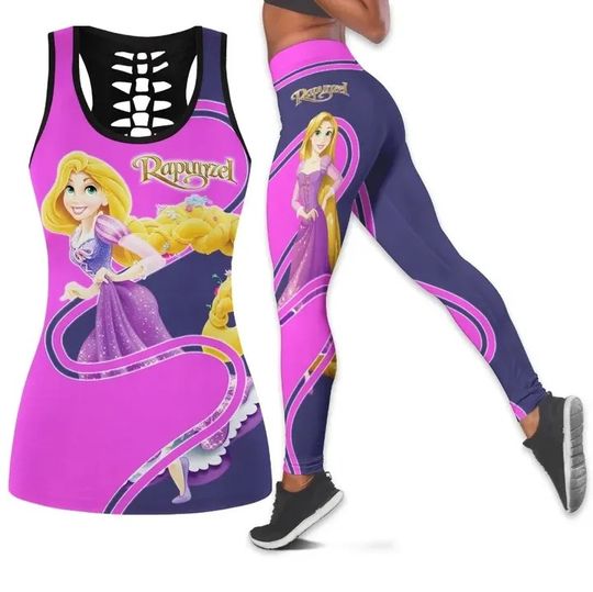 Disney Halloween Hollow Tank Top Legging Sets