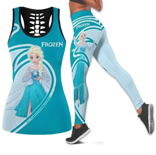 Disney Halloween Hollow Tank Top Legging Sets