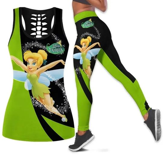 Disney Halloween Hollow Tank Top Legging Sets