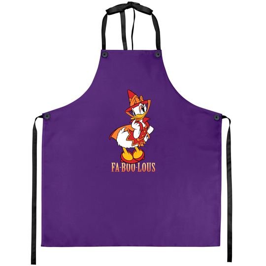 Daisy Disney Halloween Daisy Duck Witch Costume Fa-Boo-Lous Unisex Gift Aprons