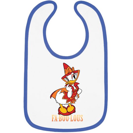 Daisy Disney Halloween Daisy Duck Witch Costume Fa-Boo-Lous Unisex Gift Bibs