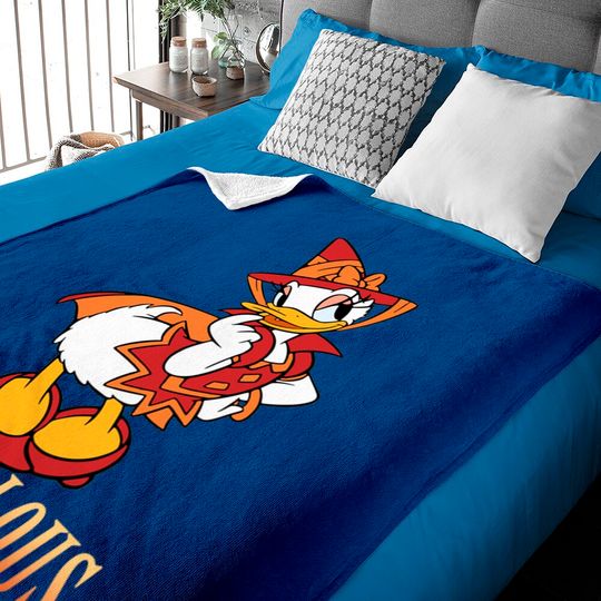 Daisy Disney Halloween Daisy Duck Witch Costume Fa-Boo-Lous Unisex Gift Baby Blankets