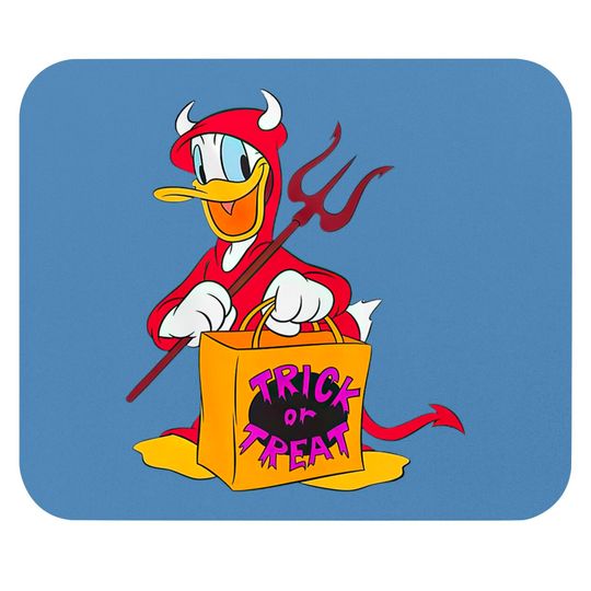 Disney Halloween Donald Duck Devil Trick or Treat Mouse Pads Unisex Gift Mouse Pads