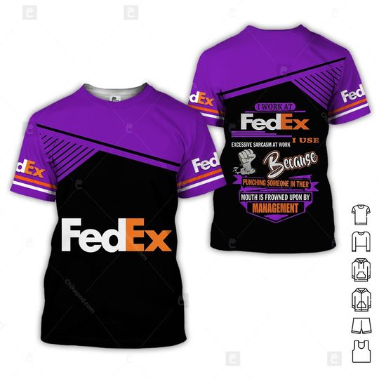 FedEx 3D Tshirt