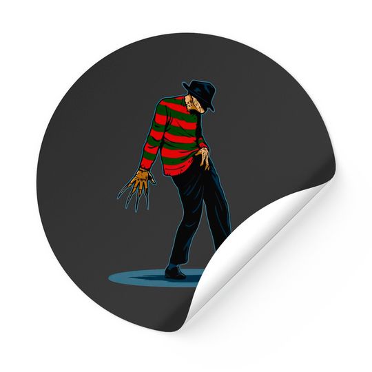 Freddy Krueger Dance Stickers