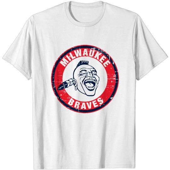 Milwaukee Braves - Defunct Logo - T-Shirt