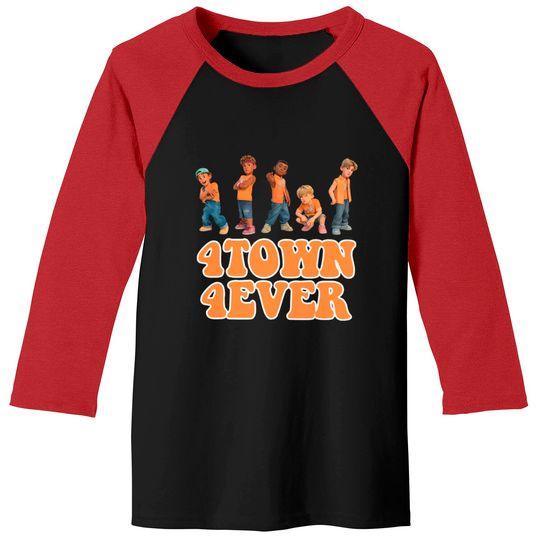 4Town 4Ever Baseball Tees, 4 Town Turning Red Crewneck, Disney Turning Red Hoodie