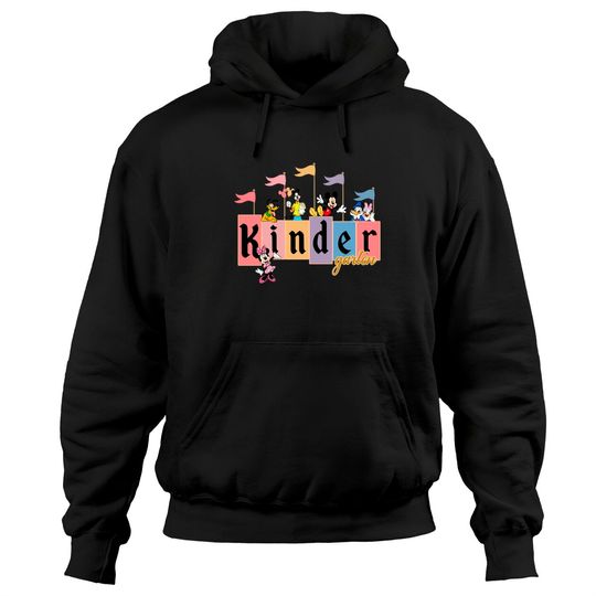 Disney Back To School Hoodies, Disney Kindergarten Hoodies, Disney Grad Hoodies