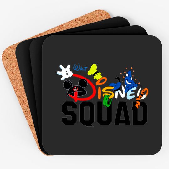 Disney Squad Coasters, Disney Trip Coasters