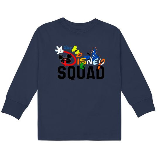 Discover Disney Squad Tees, Disney Trip Kids Long Sleeve T-Shirts