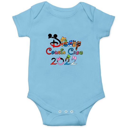 Matching Disney Cousin Onesies, Disney Vacation Onesies, Disney Cousin Crew, Disney family Onesies, Family Vacation 2022 Onesies