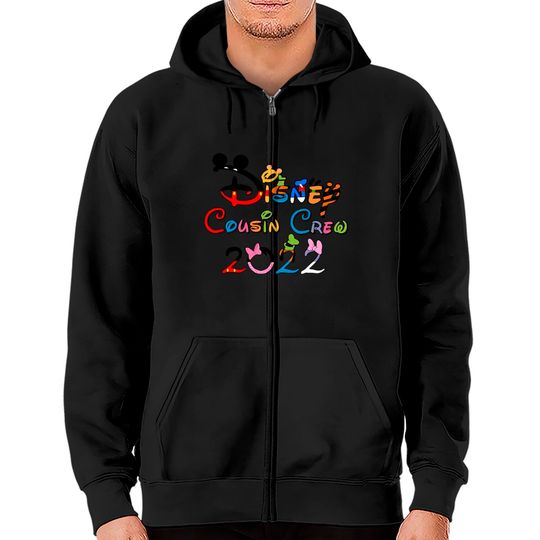 Matching Disney Cousin Zip Hoodies, Disney Vacation Zip Hoodies, Disney Cousin Crew, Disney family Zip Hoodies, Family Vacation 2022 Zip Hoodies