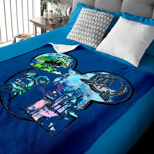 Disney Watercolor Baby Blankets, Disney Animal Kingdom Baby Blankets, Disney Epcot Baby Blankets, Disney Castle Baby Blankets, Hollywood Studios Baby Blankets, Disneyland Baby Blankets