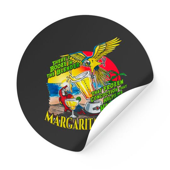 Jimmy Buffett Margaritaville Unisex Stickers S-3XL