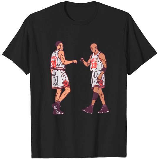 michael jordan x scottie pippen - Michael Jordan - T-Shirt