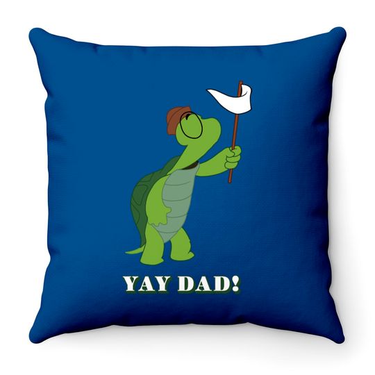 Yay Dad! - Robin Hood Disney - Throw Pillows