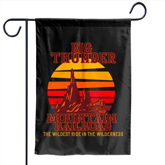 Big Thunder Railroad Company - Disney Parks - Garden Flags
