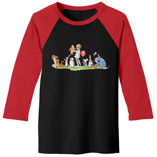 Winnie The Pooh Baseball Tees, Disney Winnie The Pooh Baseball Tees