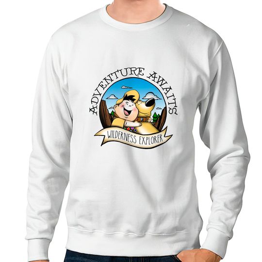 Disney Up Russell Dug Vintage Hug Sweatshirts, Disney Characters Sweatshirts, Matching Sweatshirts, Disney World Sweatshirts, Disneyland Sweatshirts