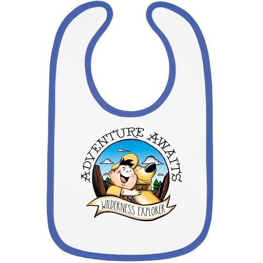 Disney Up Russell Dug Vintage Hug Bibs, Disney Characters Bibs, Matching Bibs, Disney World Bibs, Disneyland Bibs