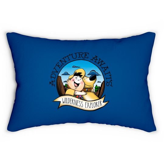 Disney Up Russell Dug Vintage Hug Lumbar Pillows, Disney Characters Lumbar Pillows, Matching Lumbar Pillows, Disney World Lumbar Pillows, Disneyland Lumbar Pillows