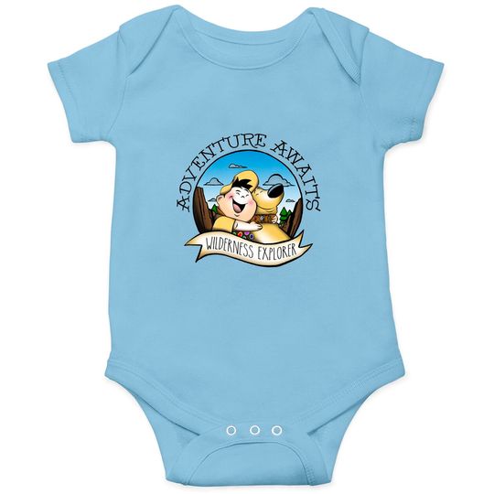 Disney Up Russell Dug Vintage Hug Onesies, Disney Characters Onesies, Matching Onesies, Disney World Onesies, Disneyland Onesies