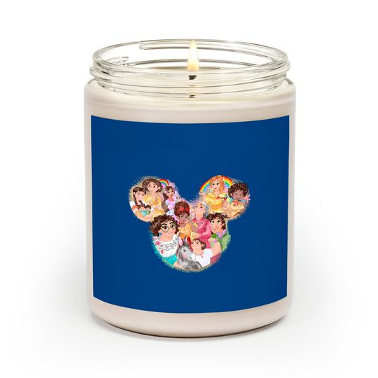 Disney Encanto Watercolor Scented Candles