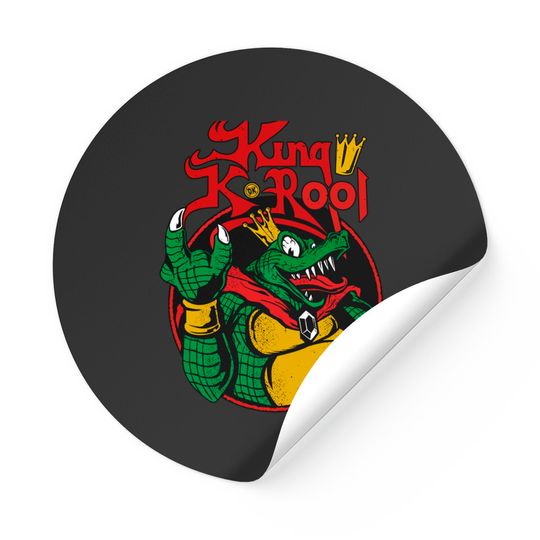 King K Rool Sticker, Donkey kong Stickers