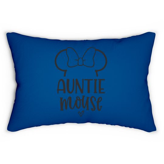 AUNTIE mouse Lumbar Pillows, Disney mouse aunt Lumbar Pillows
