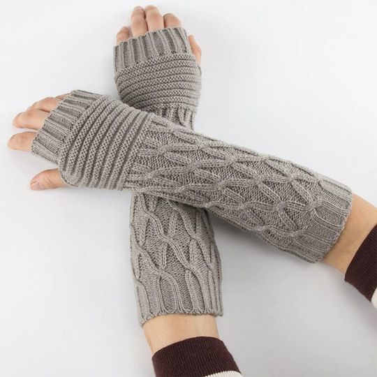 Fingerless Gloves Autumn Winter Half Fingered Gloves Christmas Gloves