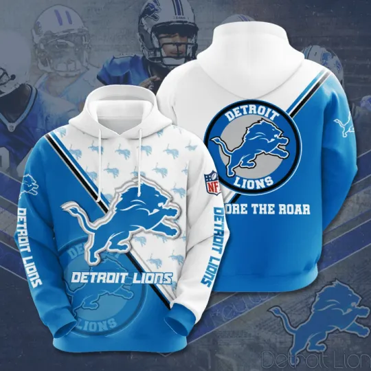 Detroit Lions 3D Hoodie, 313 Detroit Shirt