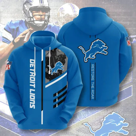 Detroit Lions 3D Hoodie, 313 Detroit Shirt