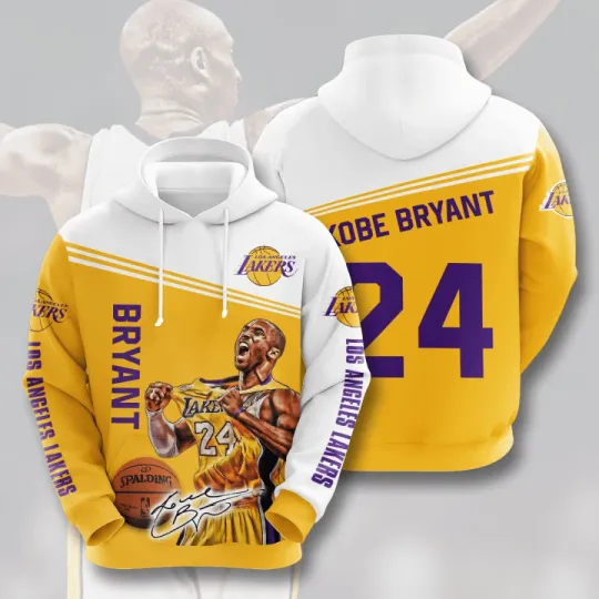 Kobe Bryant 24 3D Hoodie