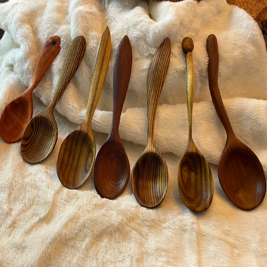 Perfect Kitchen Utensil , Apple Wooden Stirring Spoon