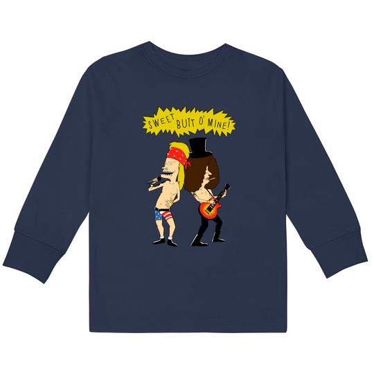 Sweet Butt O' Mine - Beavis And Butthead - Kids Long Sleeve T-Shirts