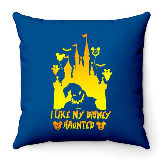 Oogie Boogie Bash Throw Pillows, Disneyland Halloween 2022 Throw Pillows