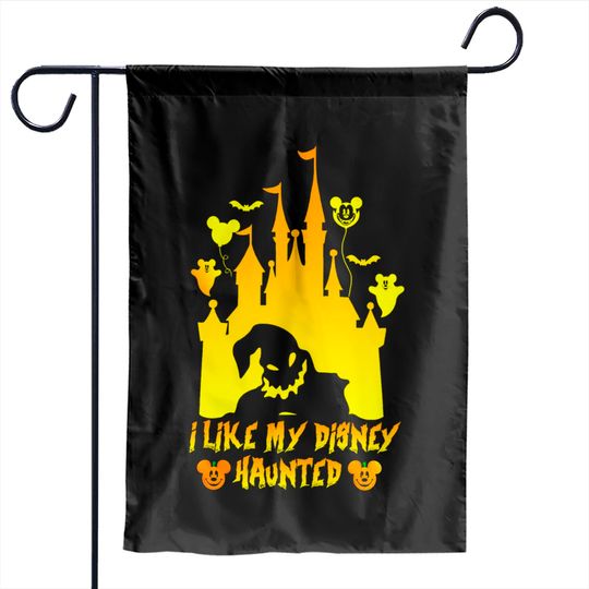 Oogie Boogie Bash Garden Flags, Disneyland Halloween 2022 Garden Flags