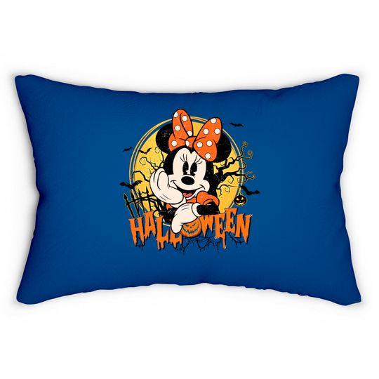 Discover Disney Halloween Family Minnie Halloween 2022  Lumbar Pillows