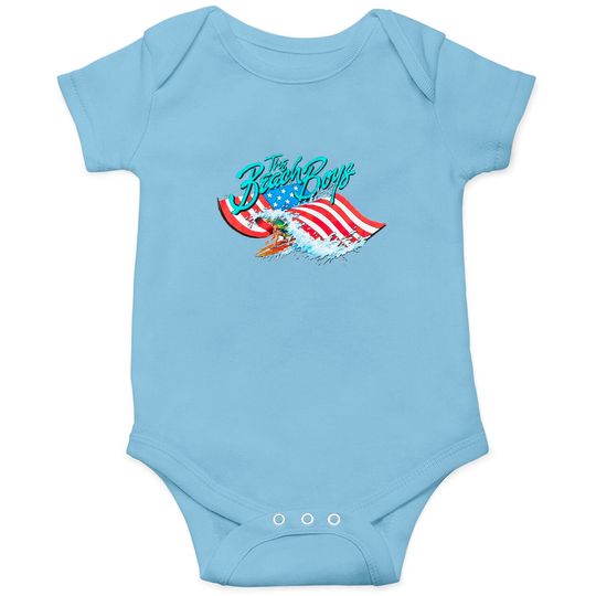 The Beach Boys Vintage 1990s World Tour Onesies Reprint