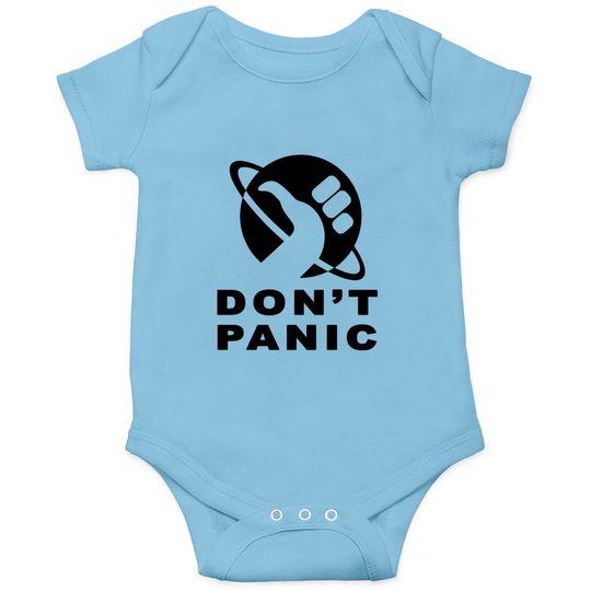 Don't Panic - Hitchhikers Guide To The Galaxy - Onesies