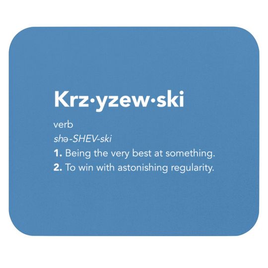 Discover Krzyzewski - Duke - Mouse Pads