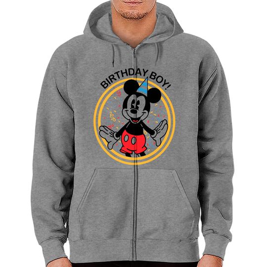 Mickey Mouse Birthday Boy Zip Hoodies, Disney Birthday Zip Hoodies, Mickey Mouse Zip Hoodies, Disney World Zip Hoodies, Disneyland Zip Hoodies