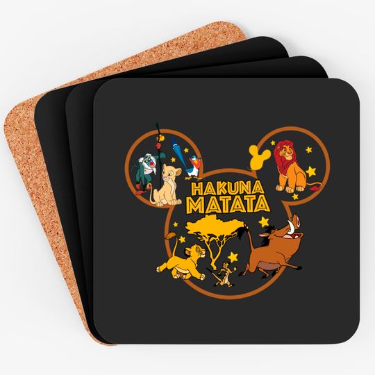 Disney Lion King Coasters, Disney Hakuna Matata, Animal Kingdom, Mickey Hakuna Matata, Disney Family Coasters, Disney Safari, Disneyworld Coasters